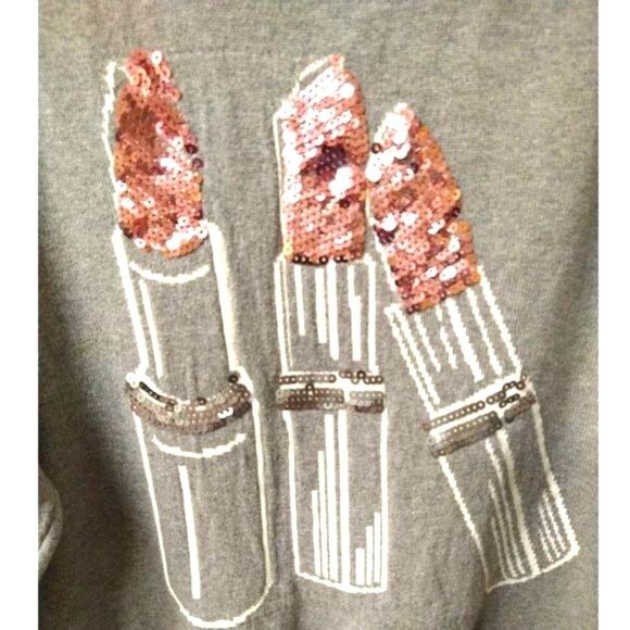 Torrid Plus Size New Lipstick Sleeve  Raglan Sweater. - Picture 4 of 15